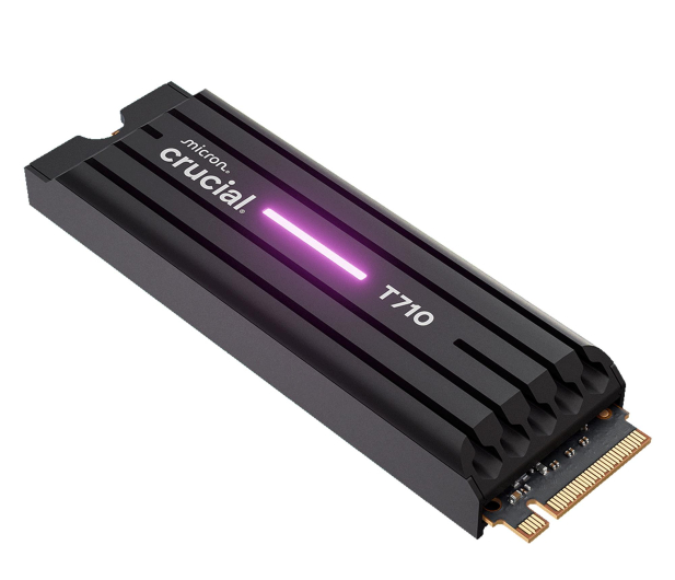 Crucial 2TB M.2 PCIe Gen5 NVMe T710 Heatsink - 1353536 - zdjęcie 2